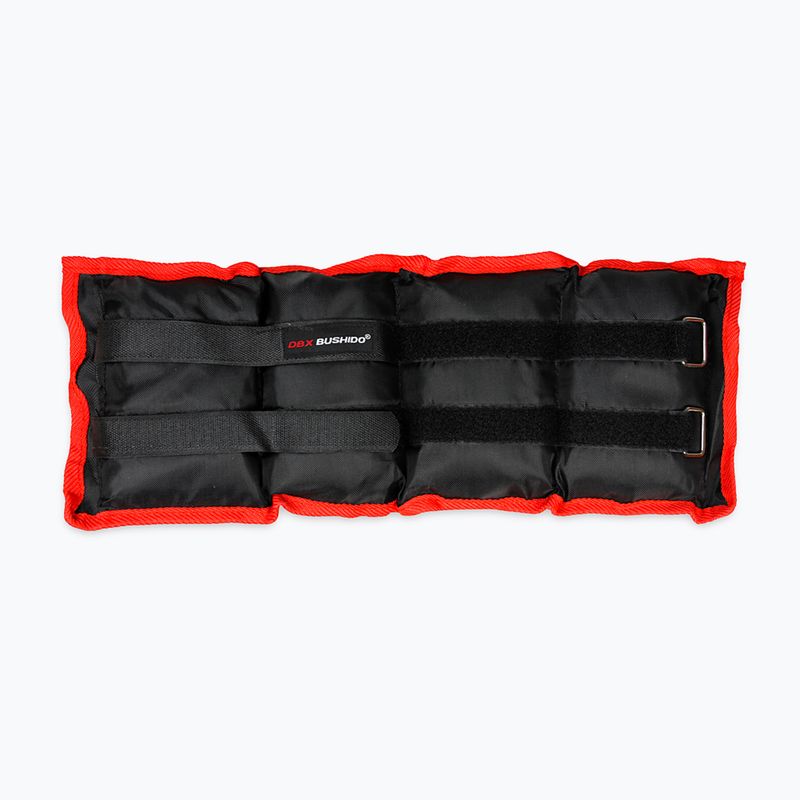 DBX BUSHIDO ankle and wrist weight set black- 2x2kg OB2 3