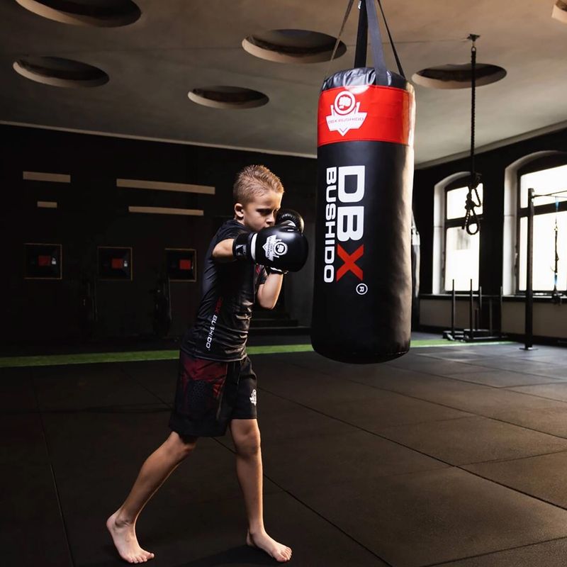 Children's punching bag DBX BUSHIDO Junior red 9