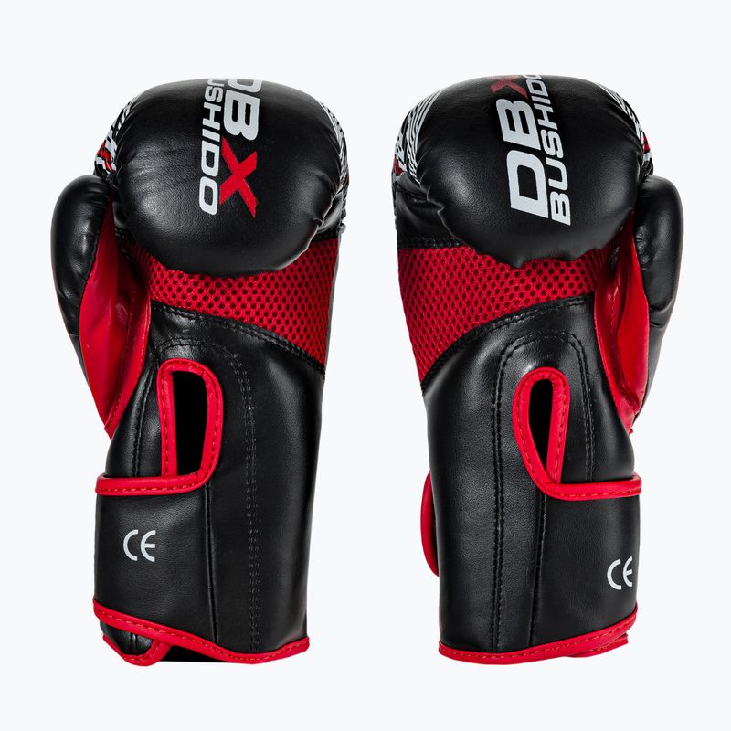 DBX BUSHIDO ARB-407v2 children's boxing gloves black and red 2