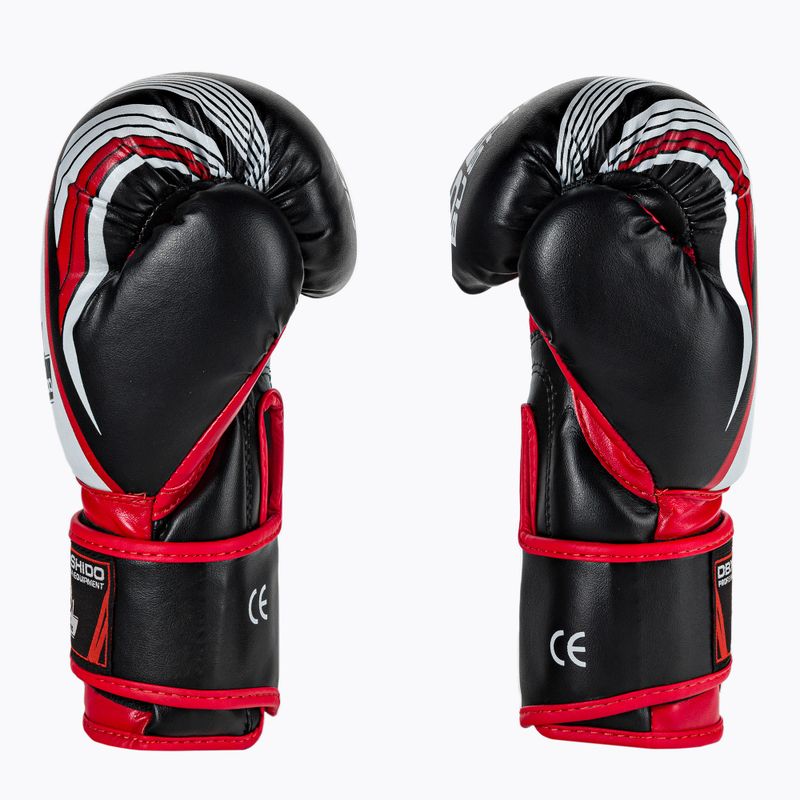 DBX BUSHIDO ARB-407v2 children's boxing gloves black and red 4