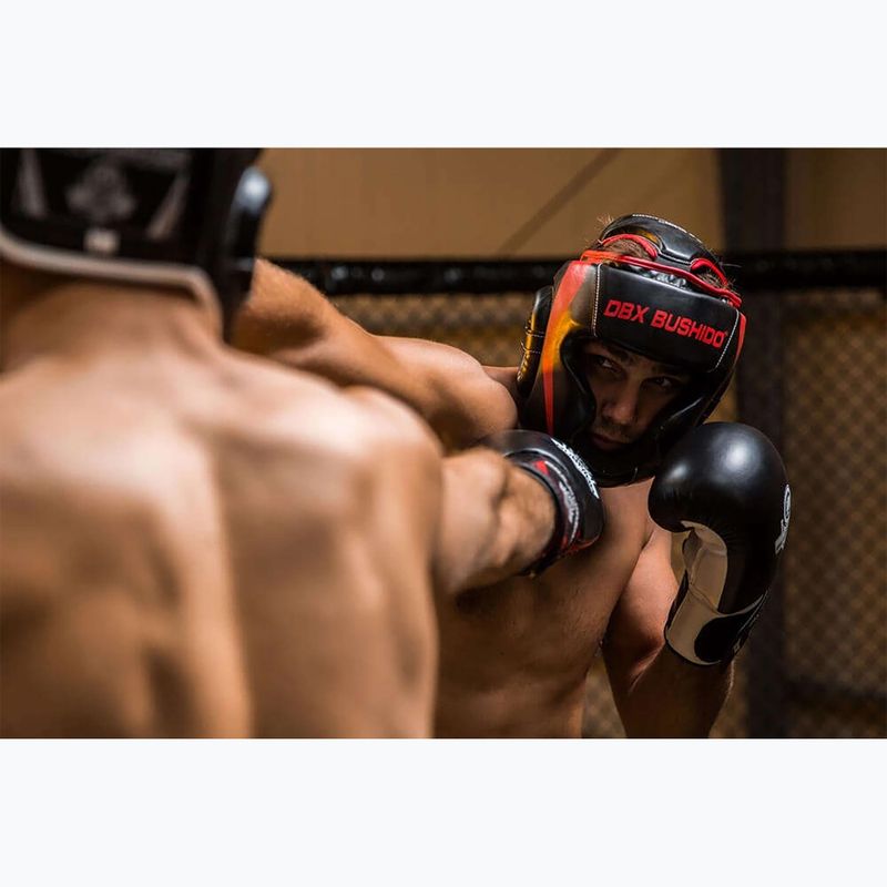 DBX BUSHIDO boxing helmet ARH-2190R black/red 9