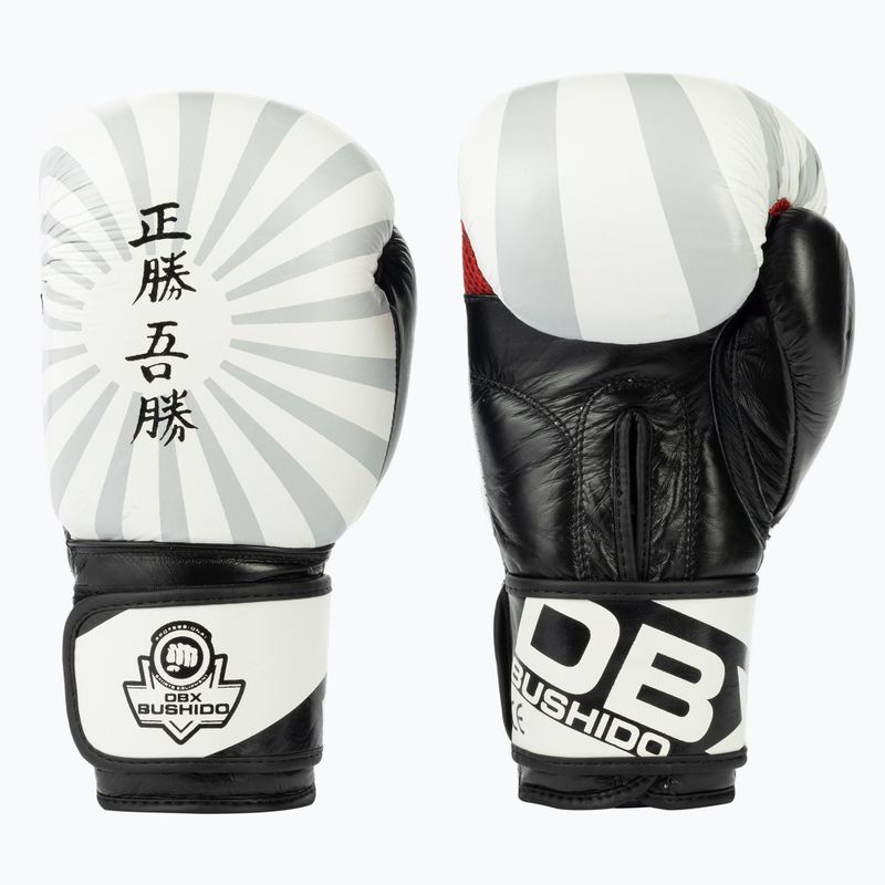 DBX BUSHIDO "Japan" sparring boxing gloves white B-2v8