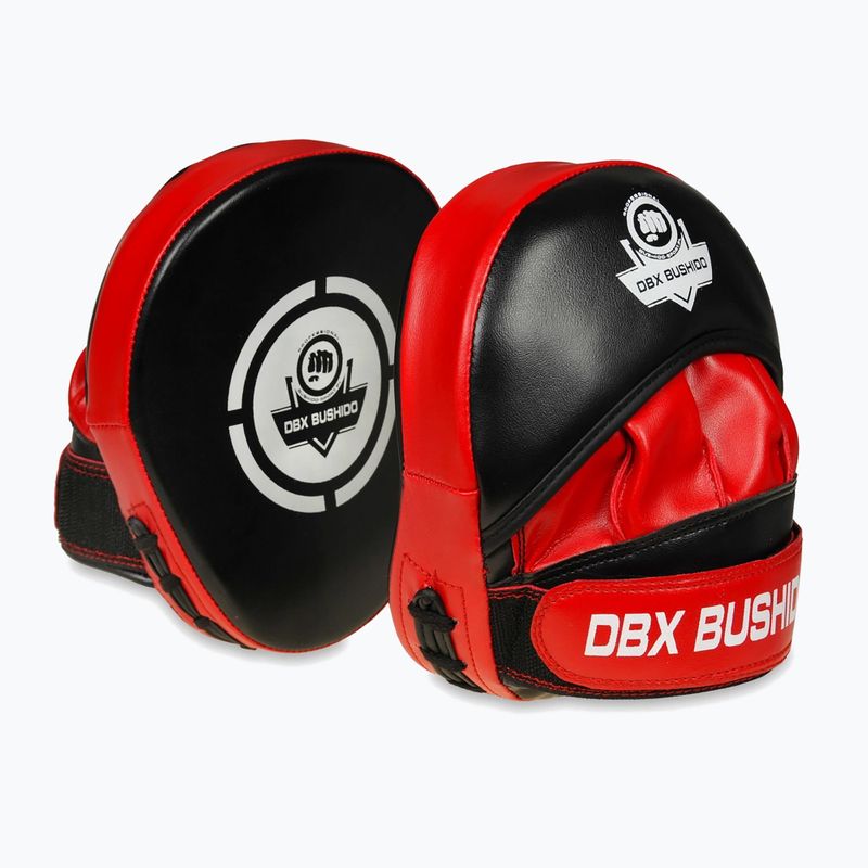 Trainer training pads DBX Bushido Mini 2 pcs. black/red/white 2