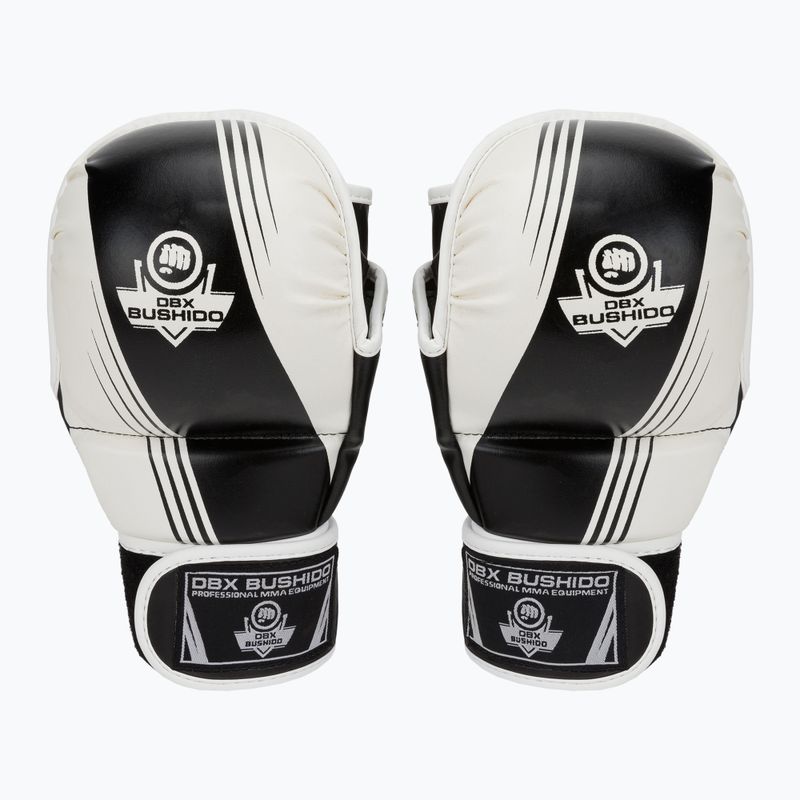 Mma Krav Maga sparring gloves DBX BUSHIDO black and white Arm-2011A-L/XL