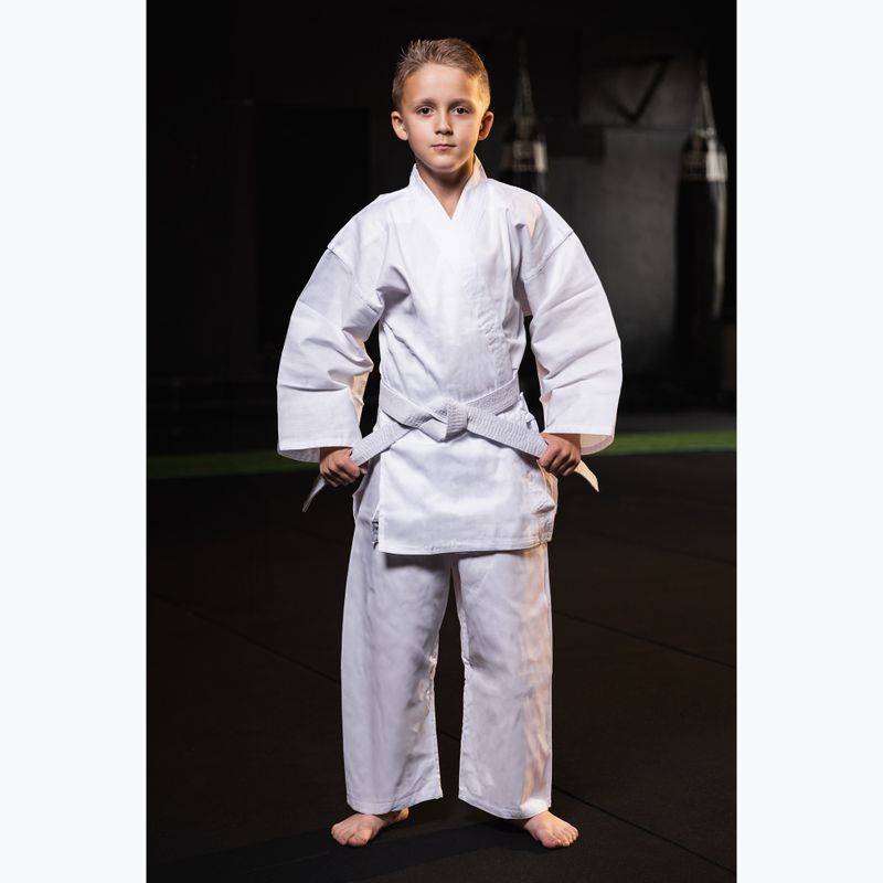 DBX BUSHIDO ARK-3102 children's belted karategi white 9