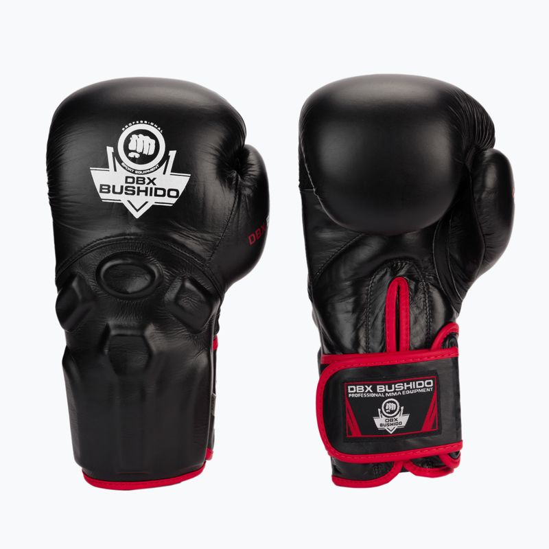 DBX BUSHIDO boxing gloves with Wrist Protect system black Bb2 3