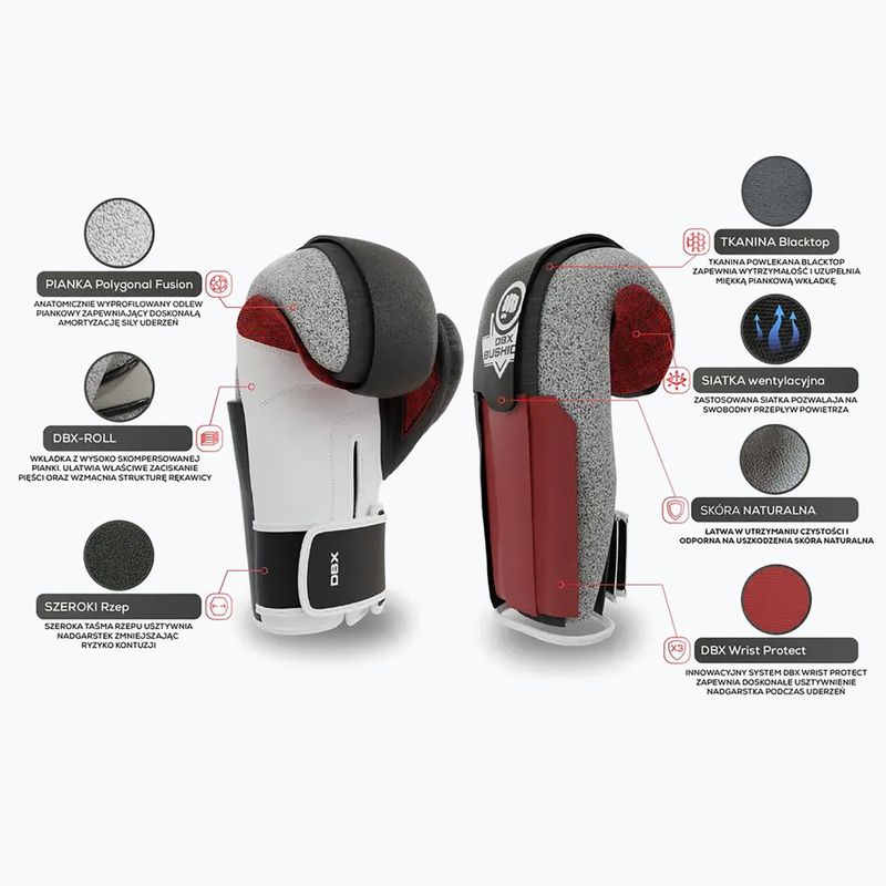 DBX BUSHIDO boxing gloves with Wrist Protect system black Bb2 17