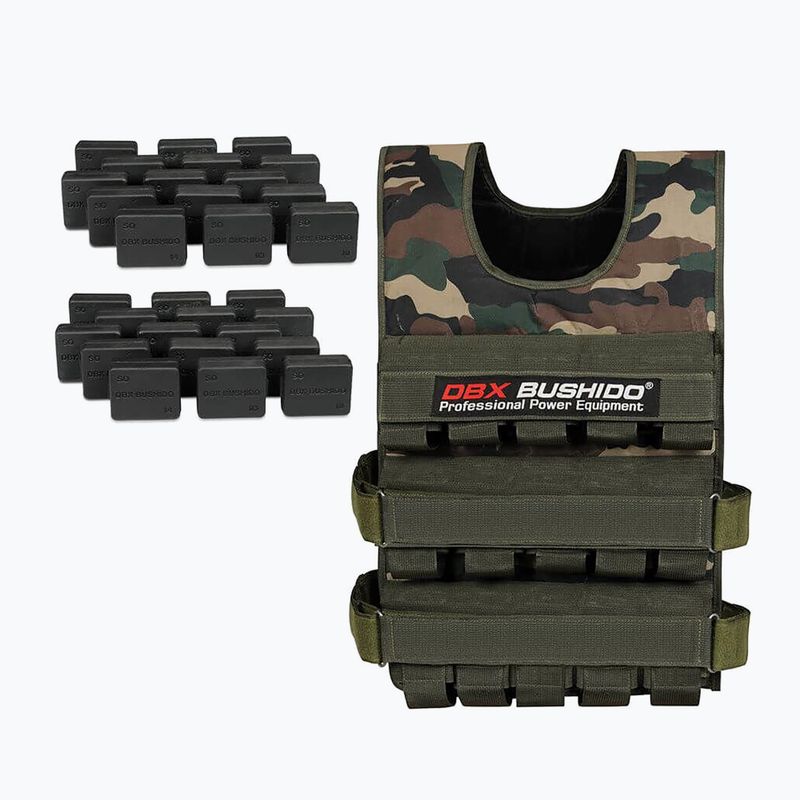 DBX BUSHIDO moro weighted waistcoat DBX-W-6C