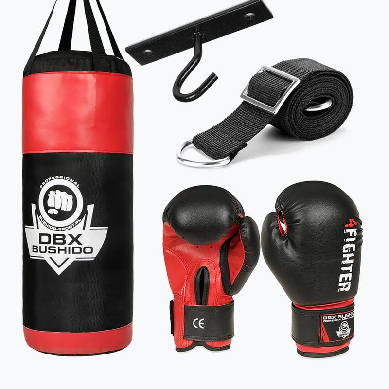 DBX BUSHIDO Kids boxing set DBX Kids black and red KIDS60SET