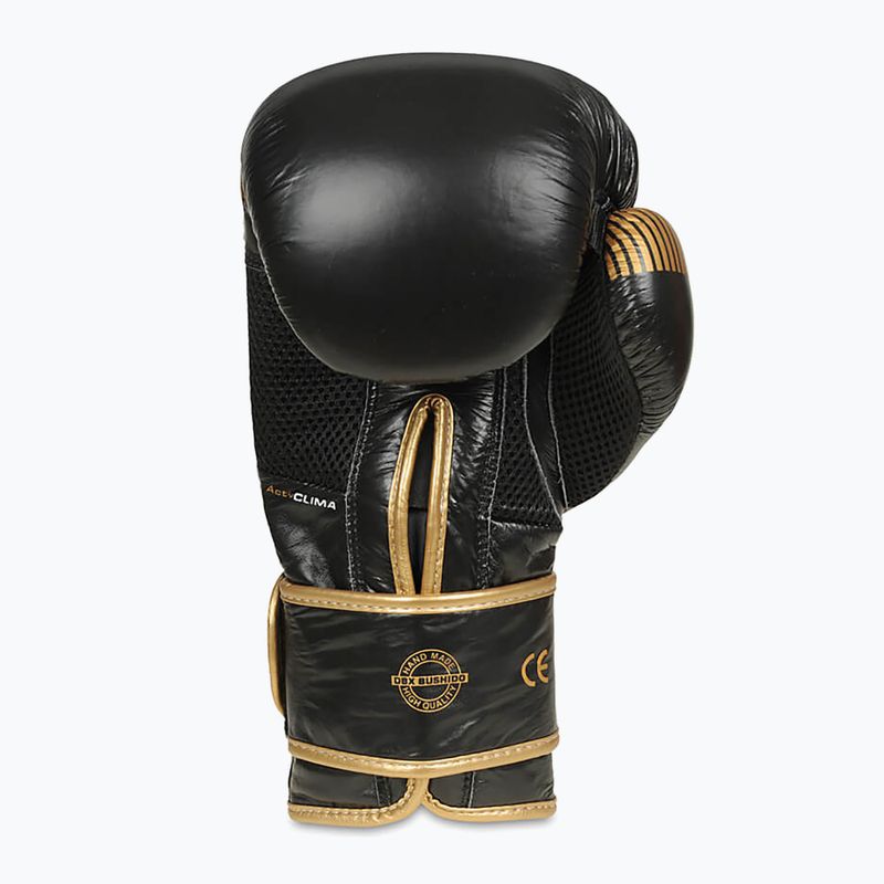 Boxing gloves DBX BUSHIDO natural leather black B-2v13 7