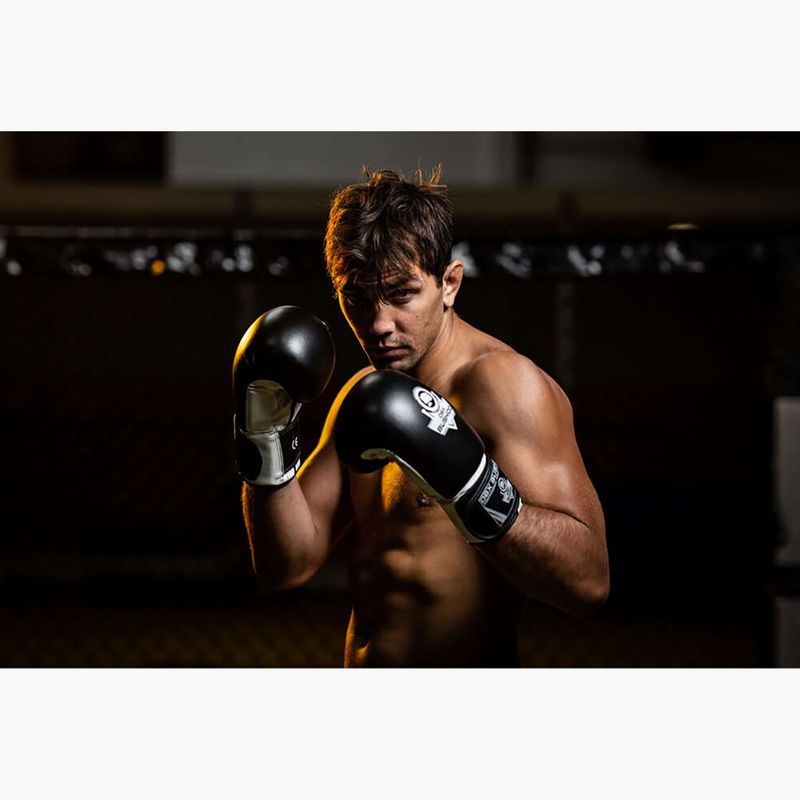 DBX BUSHIDO ARB-407 black/white boxing gloves 12
