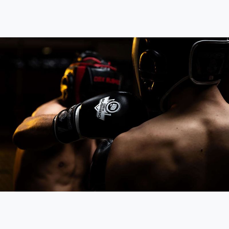 DBX BUSHIDO ARB-407 black/white boxing gloves 14