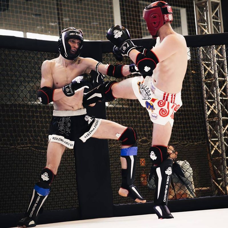 DBX BUSHIDO ARB-407 black/white boxing gloves 20