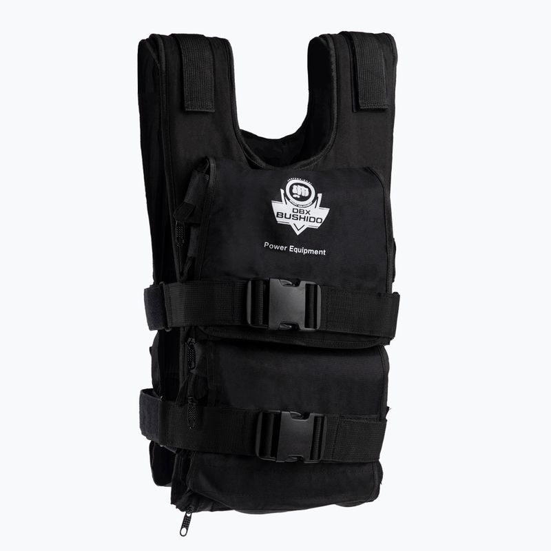 DBX BUSHIDO 30 kg training waistcoat with weight black K30V2 3