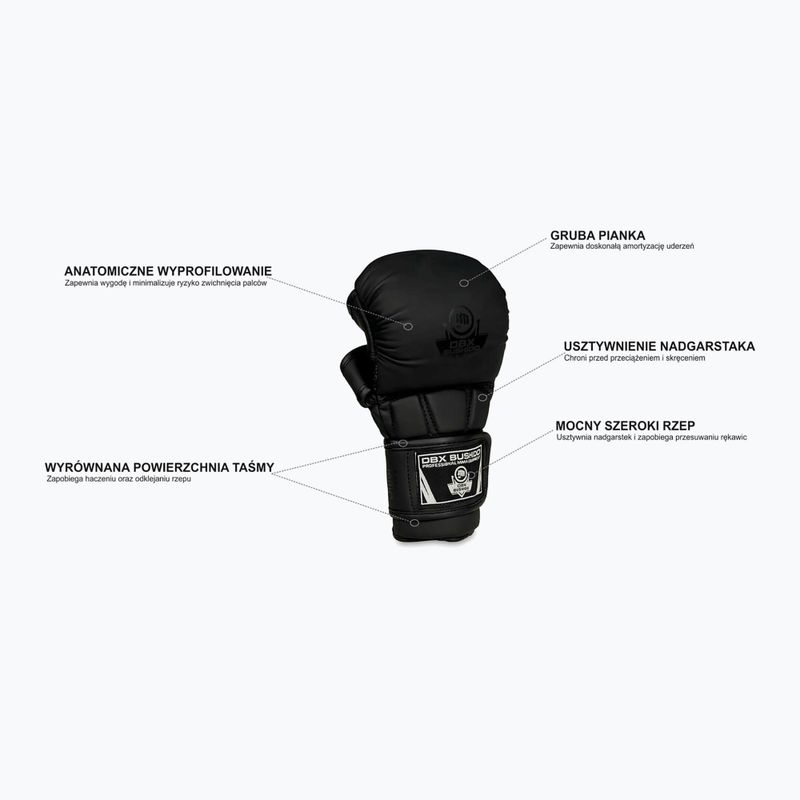 DBX BUSHIDO Master MMA grappling gloves black 11
