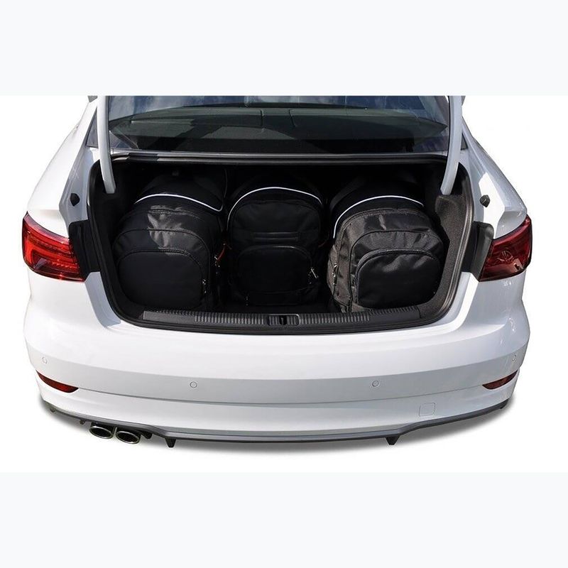 Trunk bag set Audi A3 Limousine 2013-2020 4 pcs black 18