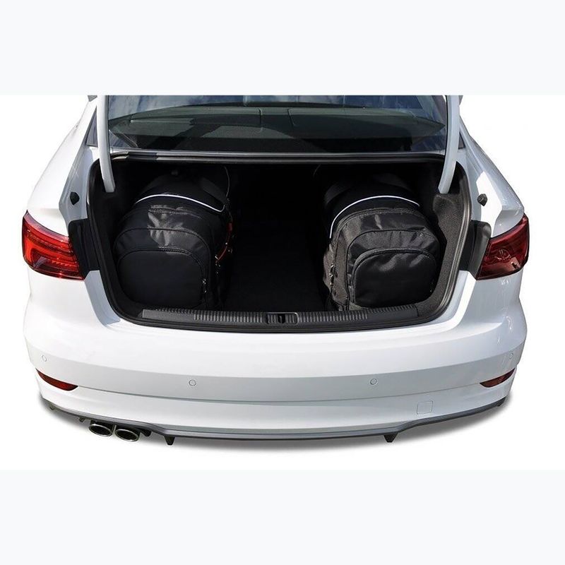 Trunk bag set Audi A3 Limousine 2013-2020 4 pcs black 19