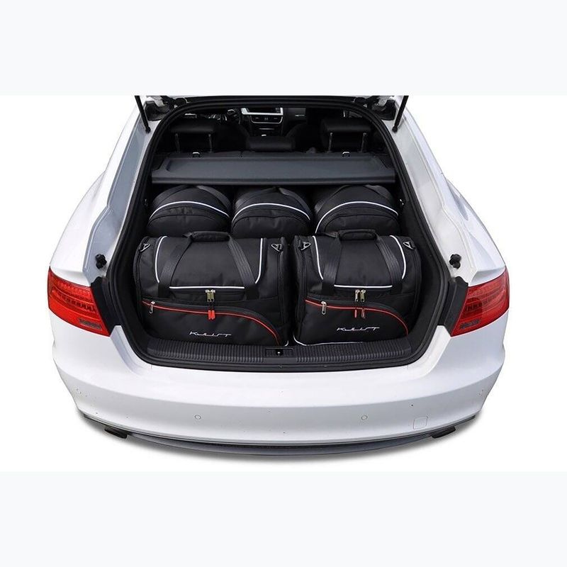 KJUST trunk bag set Audi A5 Sportback 2009-2016 5 pcs black 15