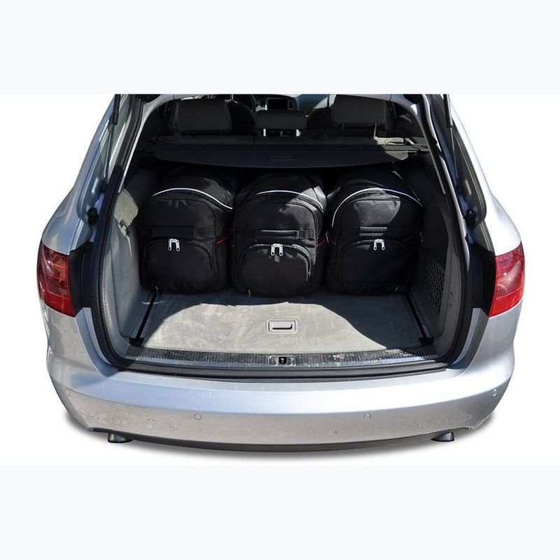 KJUST trunk bag set Audi A6 Avant 2004-2011 5 pcs black 17