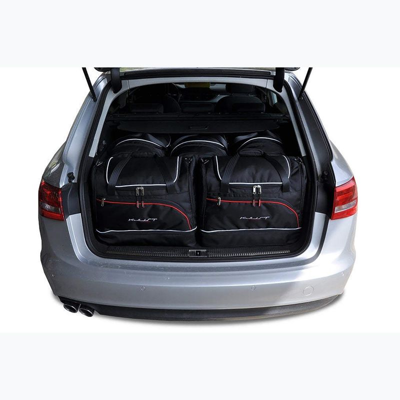 KJUST trunk bag set Audi A6 Avant 2011-2017 5 pcs black 15