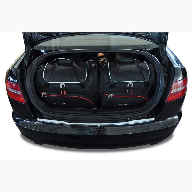 KJUST trunk bag set Audi A6 Limousine 2004-2011 5 pcs black 18