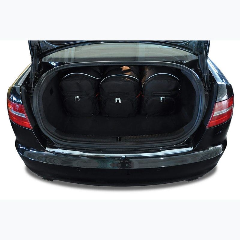 KJUST trunk bag set Audi A6 Limousine 2004-2011 5 pcs black 19