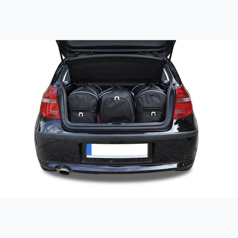 Trunk bag set KJUST BMW 1 Hatchback 2004-2011 3 pcs black 13