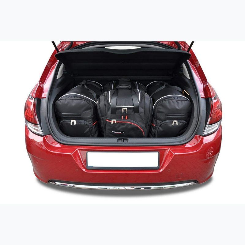 Trunk bag set KJUST Citroen C4 Hatchback 2010-2017 4 pcs black 13