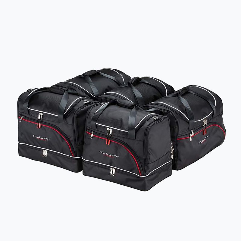 KJUST Audi Q7 trunk bag set 2015+ 5 pcs black