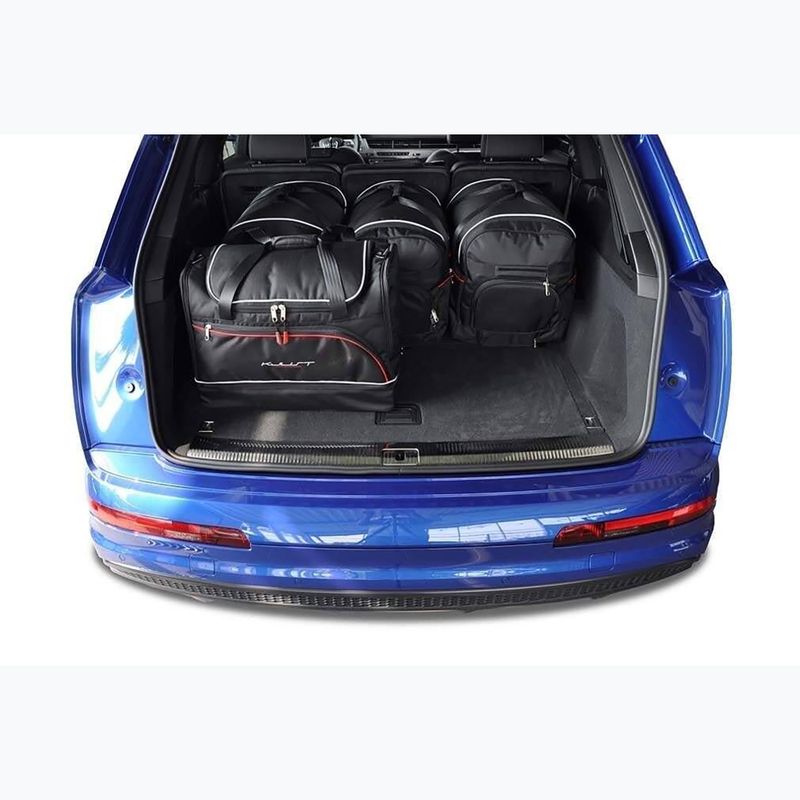 KJUST Audi Q7 trunk bag set 2015+ 5 pcs black 17
