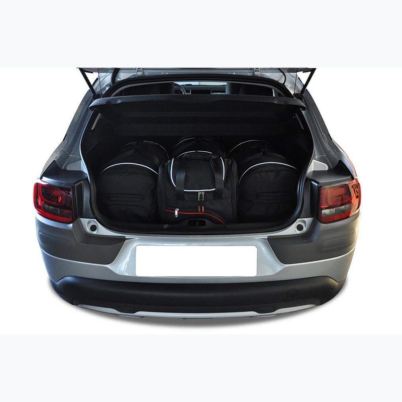 Trunk bag set KJUST Citroen C4 Cactus 2014-2017 4 pcs black 13