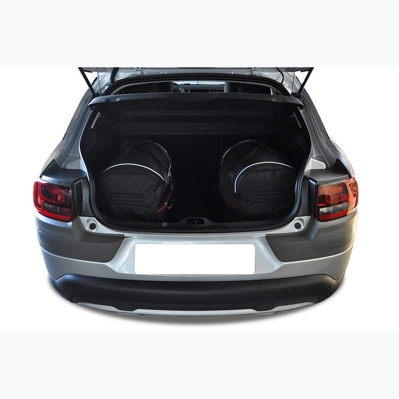 Trunk bag set KJUST Citroen C4 Cactus 2014-2017 4 pcs black 15