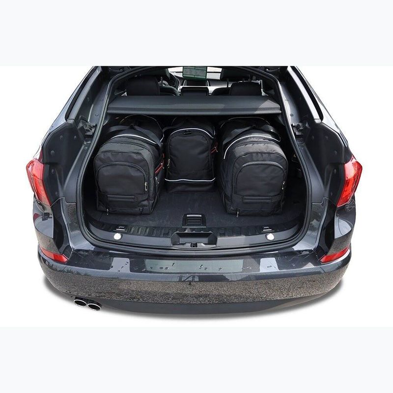 KJUST BMW 5 Gran Turismo luggage compartment bag set 2010-2017 4 pcs black 18