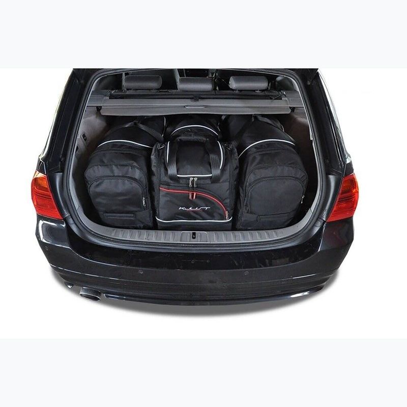 KJUST BMW 3 Touring boot bag set 2005-2013 4 pcs black 15