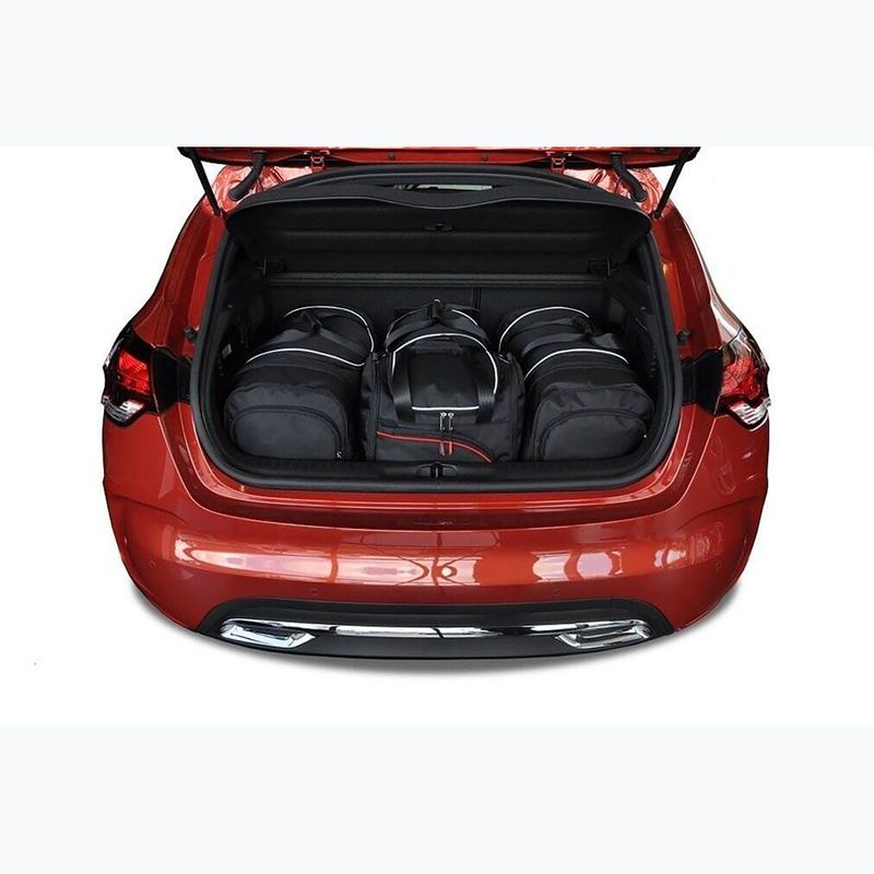 Trunk bag set KJUST Citroen DS4 2011-2015 4 pcs black 14