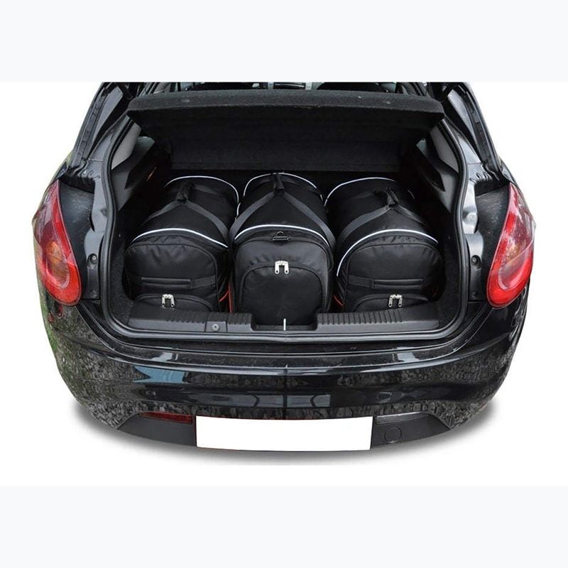 Trunk bag set KJUST Fiat Bravo 2006-2015 3 pcs black 15
