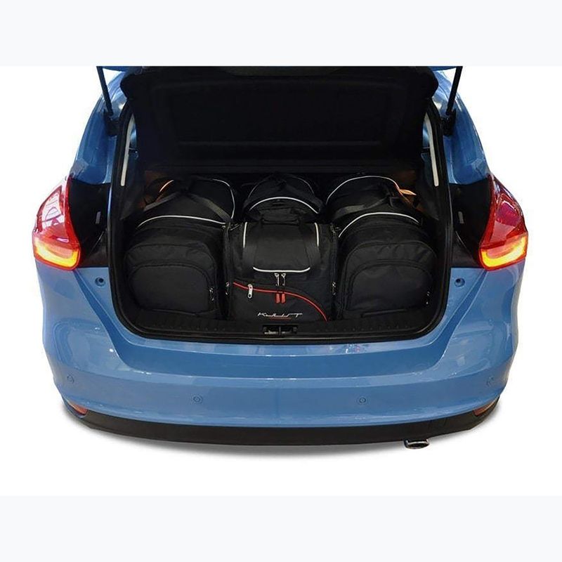 Trunk bag set KJUST Ford Focus Hatchback 2011-2018 4 pcs black 16
