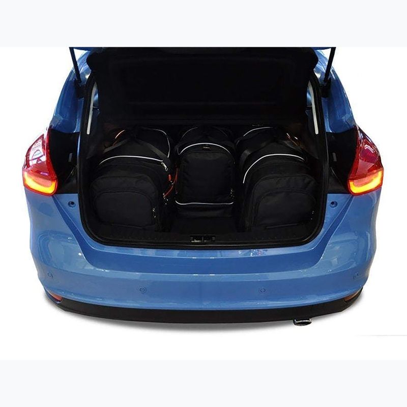 Trunk bag set KJUST Ford Focus Hatchback 2011-2018 4 pcs black 17