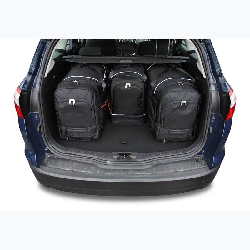 Trunk bag set KJUST Ford Focus Kombi 2011-2018 4 pcs black 17