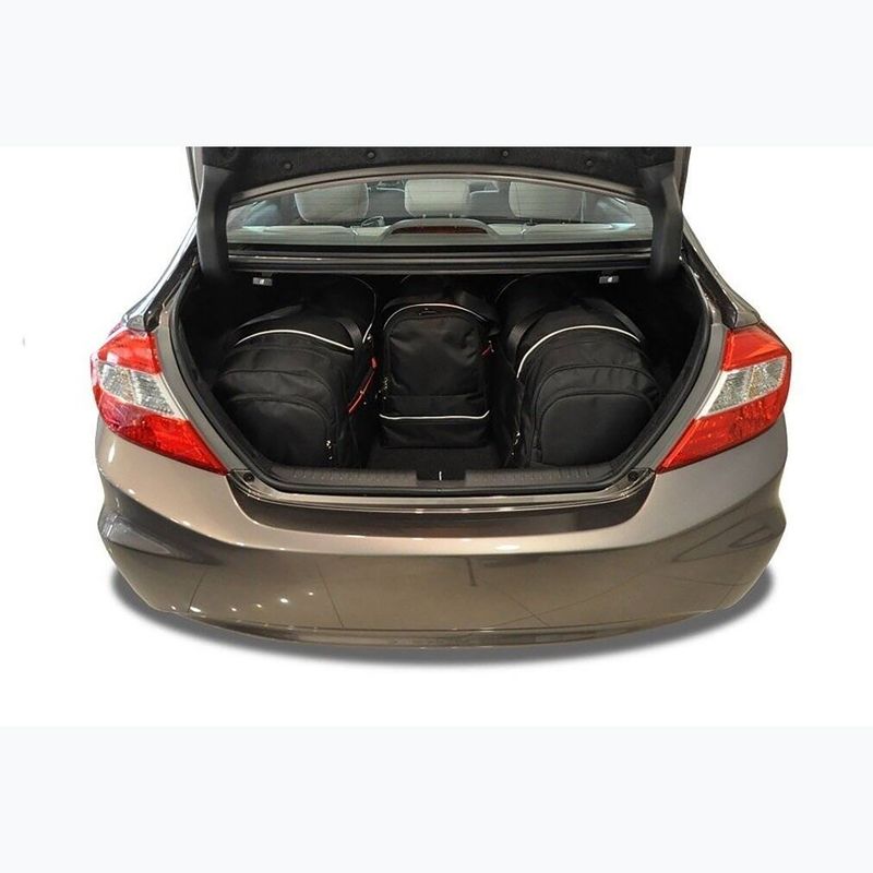 Trunk bag set KJUST Honda Civic Limousine 2012-2017 4 pcs black 15