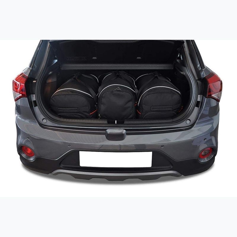 Trunk bag set KJUST Hyundai I20 2014-2020 3 pcs black 10