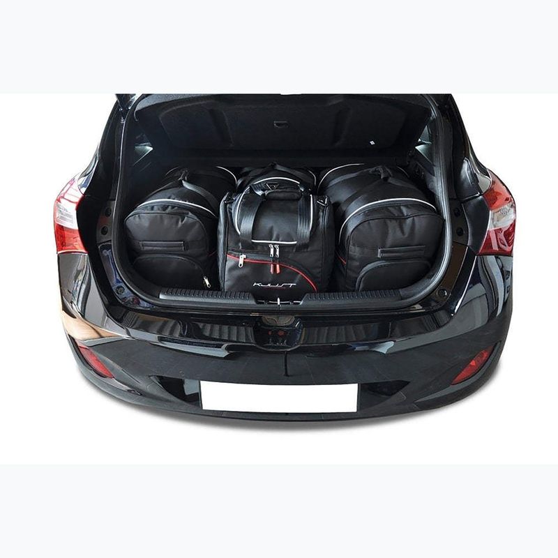 Trunk bag set KJUST Hyundai I30 Hatchback 2012-2016 4 pcs black 11