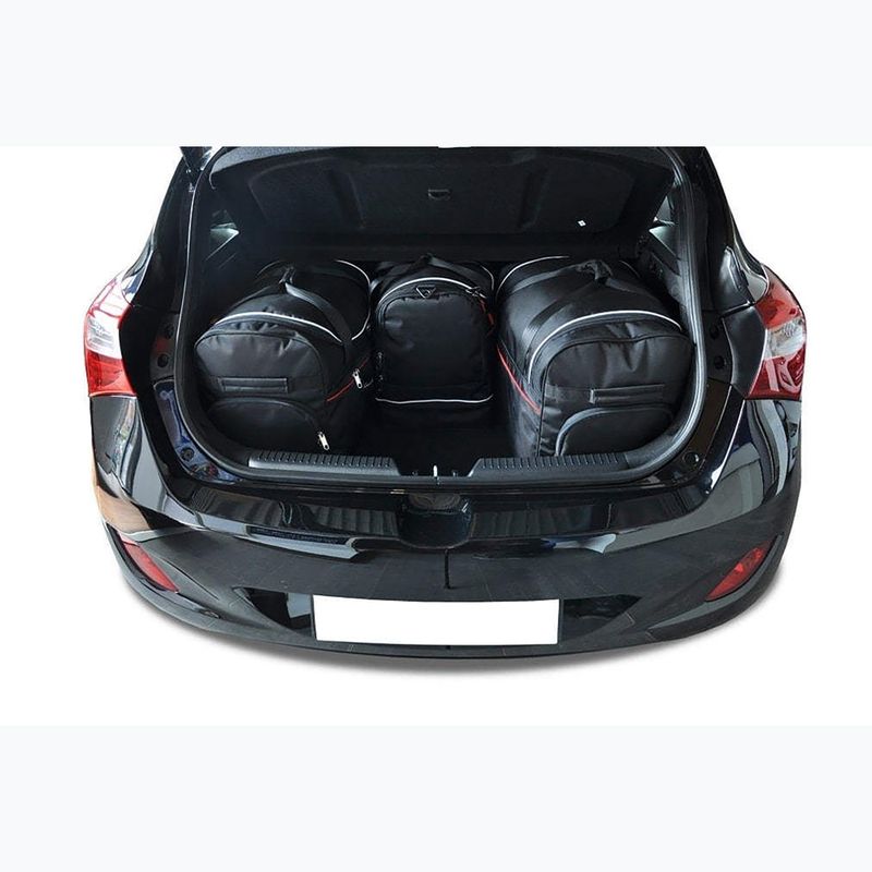 Trunk bag set KJUST Hyundai I30 Hatchback 2012-2016 4 pcs black 12