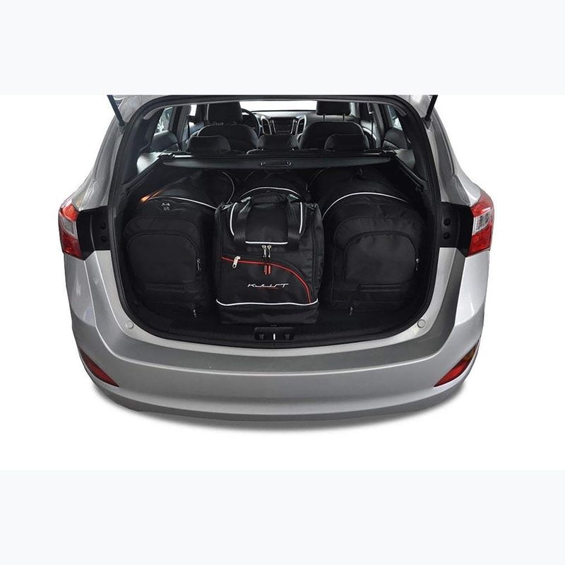 Trunk bag set KJUST Hyundai I30 Wagon 2012-2017 4 pcs black 14