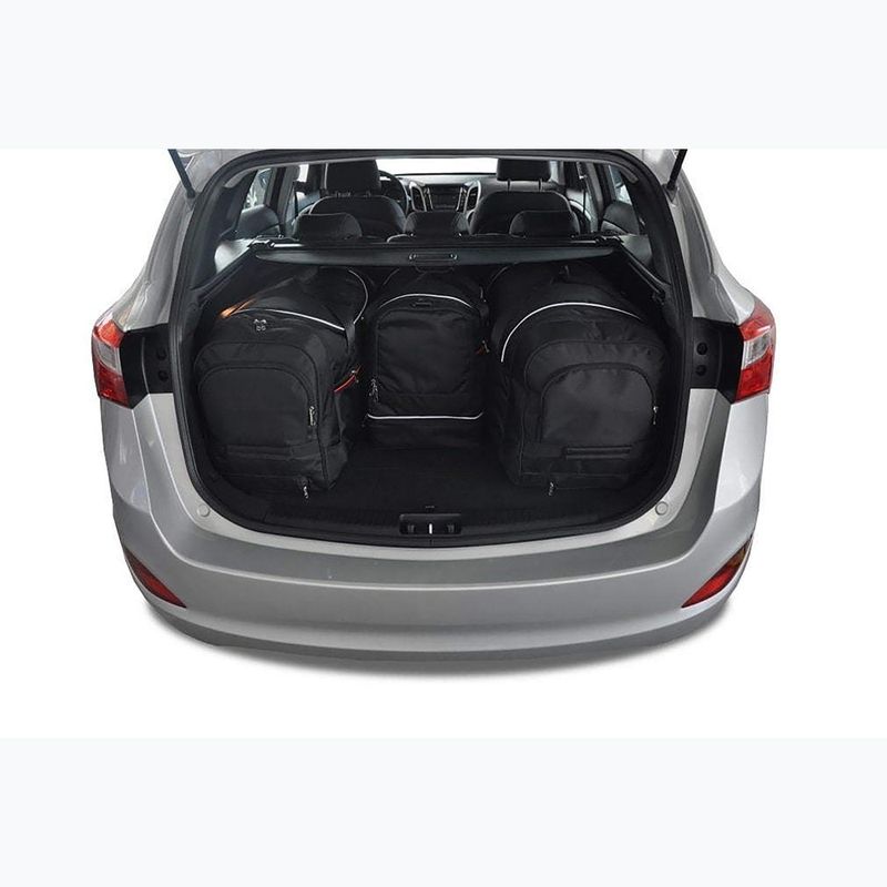 Trunk bag set KJUST Hyundai I30 Wagon 2012-2017 4 pcs black 15