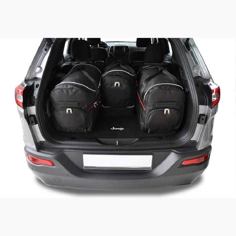 Trunk bag set KJUST Jeep Cherokee 2014-2020 4 pcs black 15