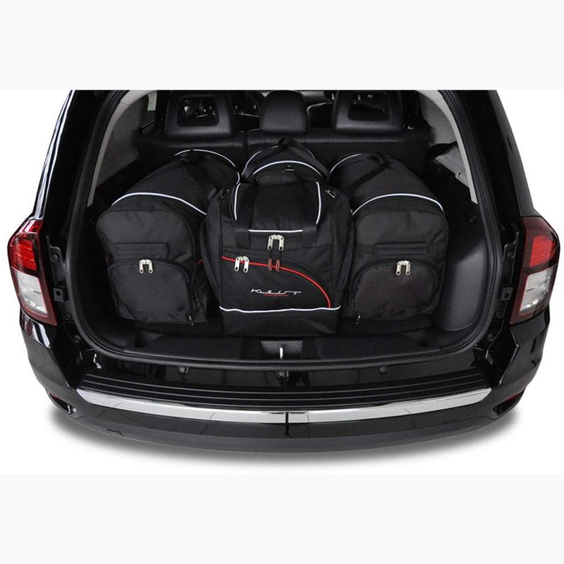 Trunk bag set KJUST Jeep Compass 2007-2015 4 pcs black 14