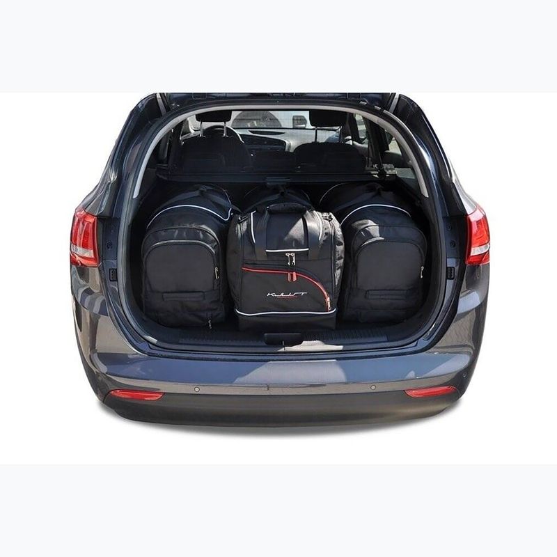 Trunk bag set Kjust Kia Cee'D Kombi 2012-2018 4 pcs black 16