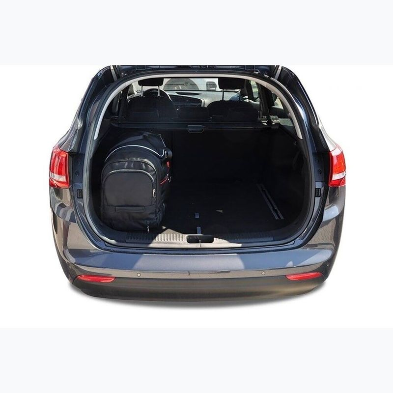 Trunk bag set Kjust Kia Cee'D Kombi 2012-2018 4 pcs black 19
