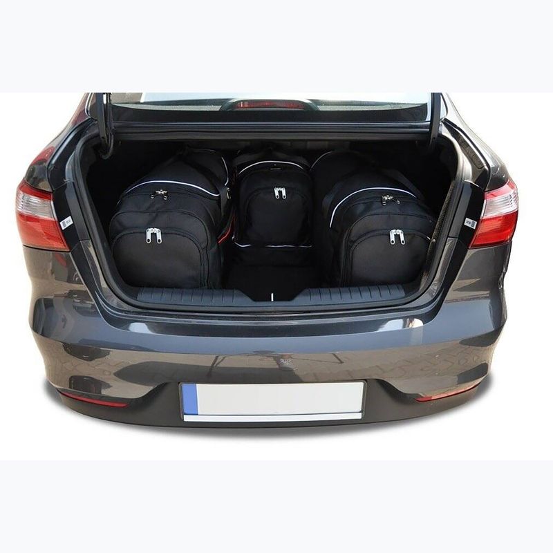 Trunk bag set KJUST Kia Rio Limousine 2012-2016 4 pcs black 15